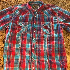 BKE Short Sleeve Button Down Shirt